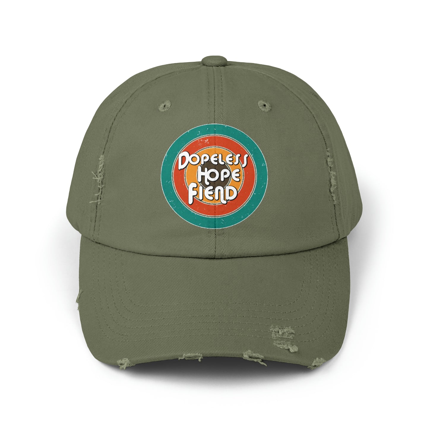 Dopeless Hope Fiend Unisex Distressed Cap