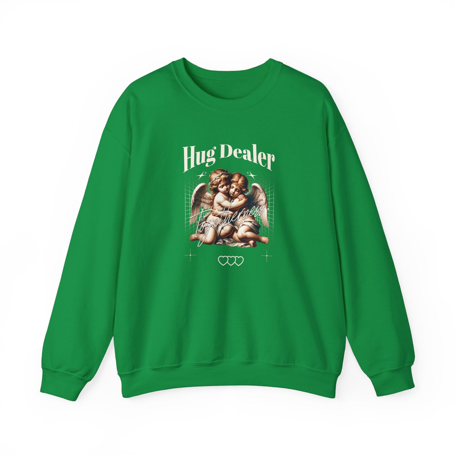 Hug Dealer Unisex Heavy Blend™ Crewneck Sweatshirt