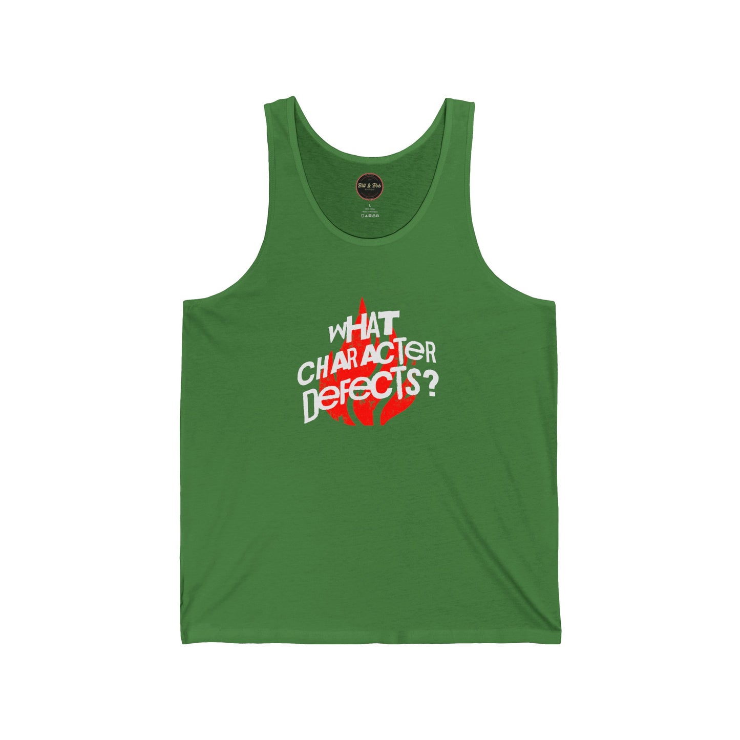 What Character Defects? Unisex Jersey Tank