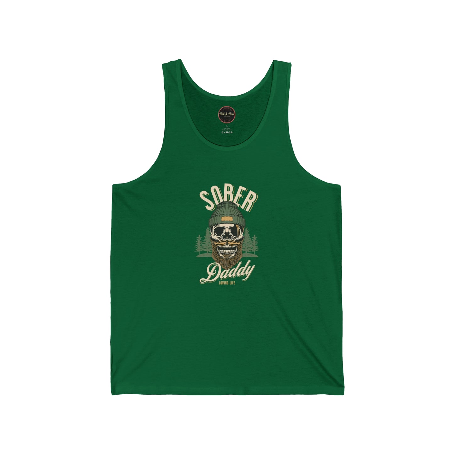 Sober Daddy Unisex Jersey Tank