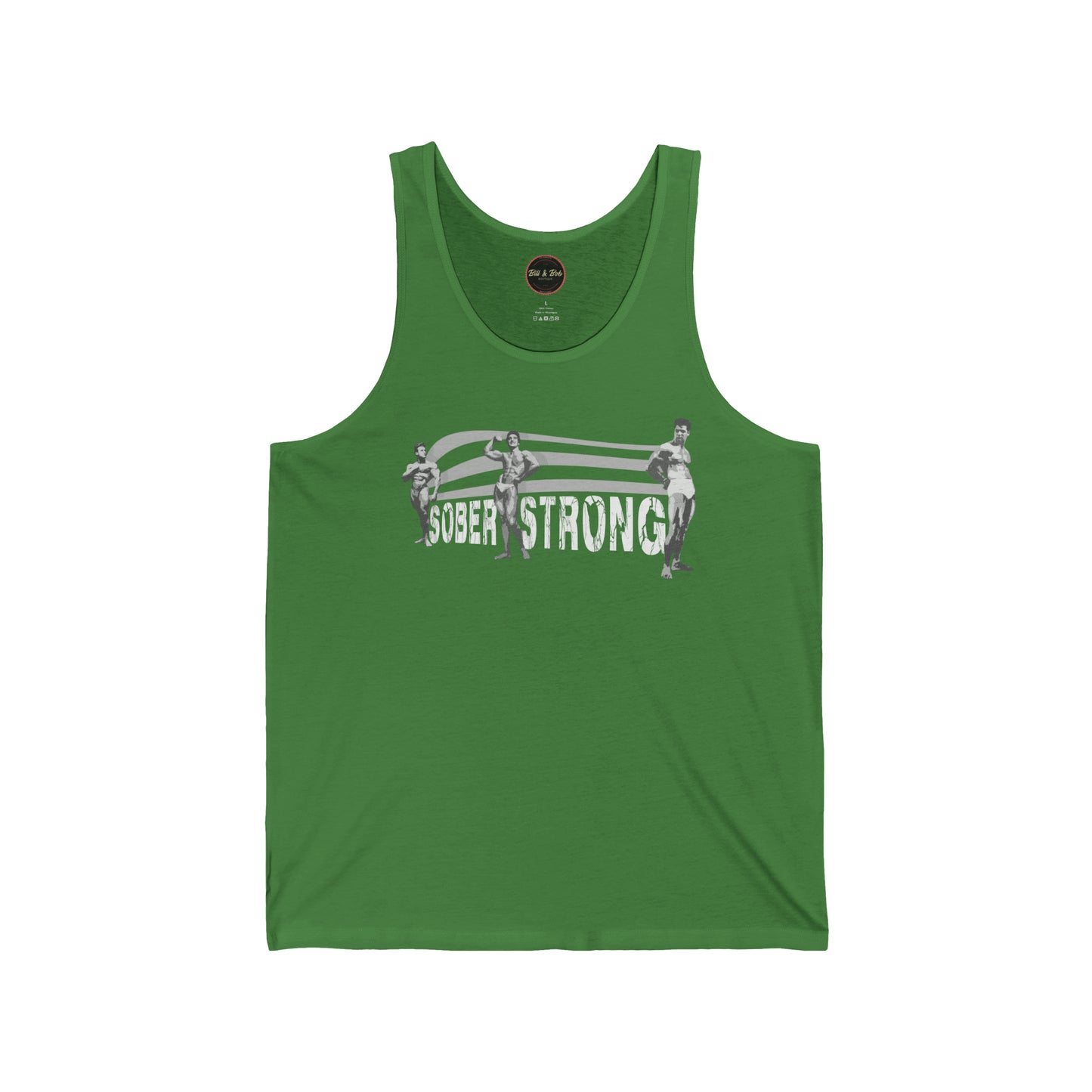 Sober Strong Unisex Jersey Tank