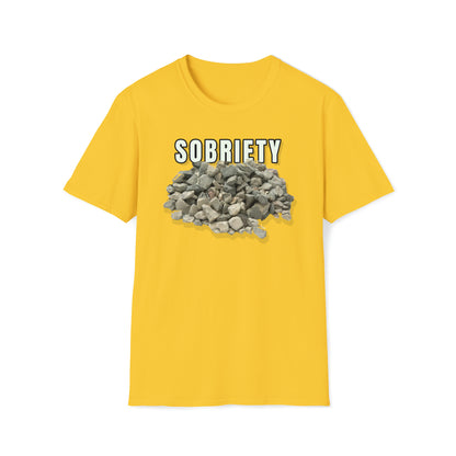 Sobriety Rocks Unisex Softstyle T-Shirt