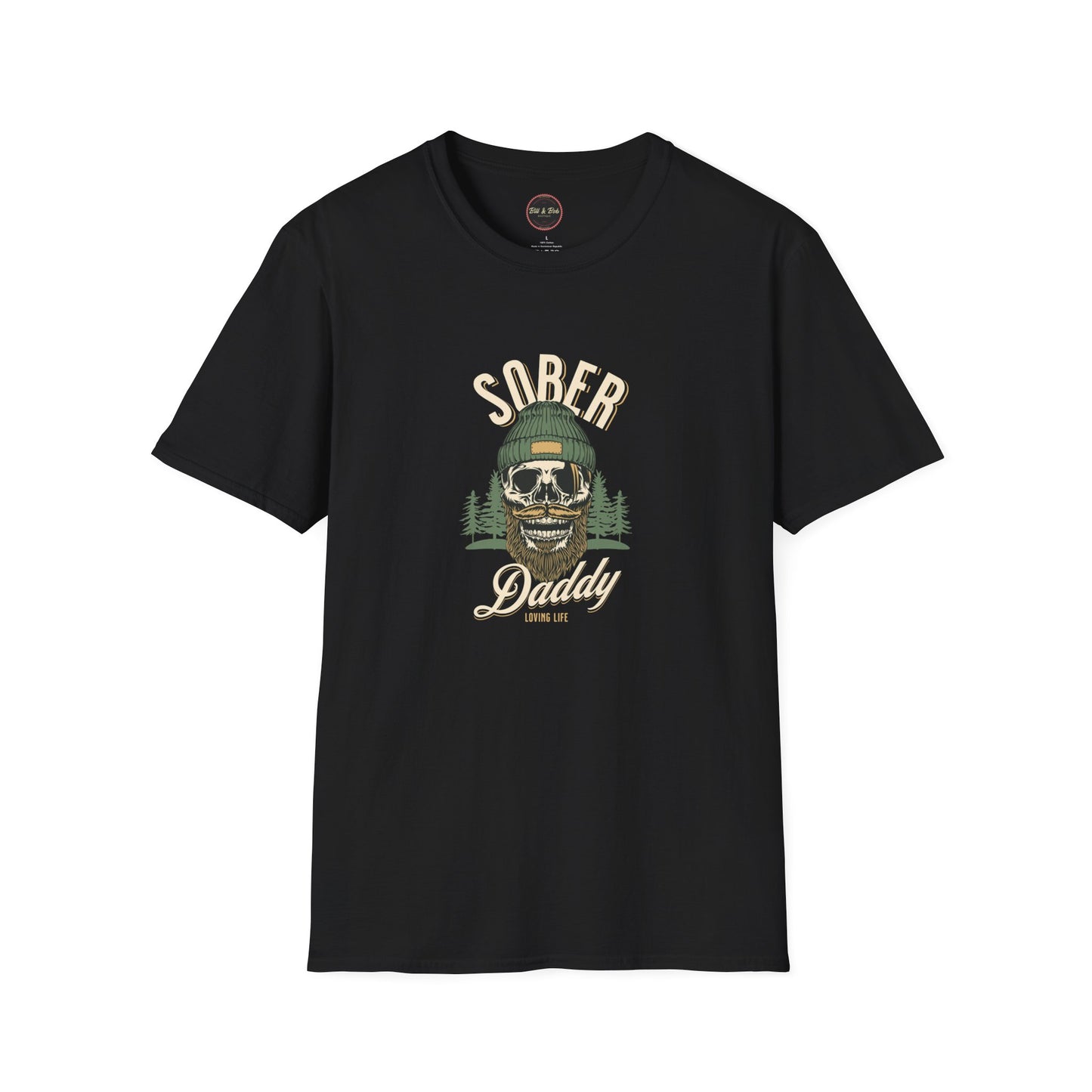 Sober Daddy Unisex Softstyle T-Shirt