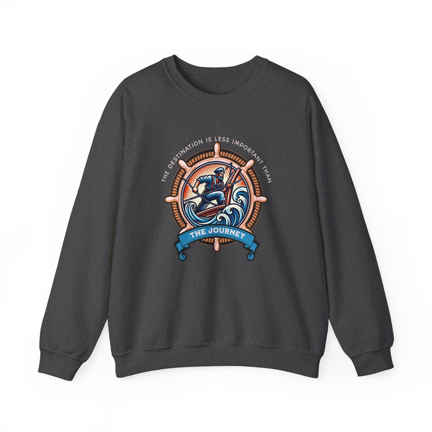 The Journey Unisex Heavy Blend™ Crewneck Sweatshirt