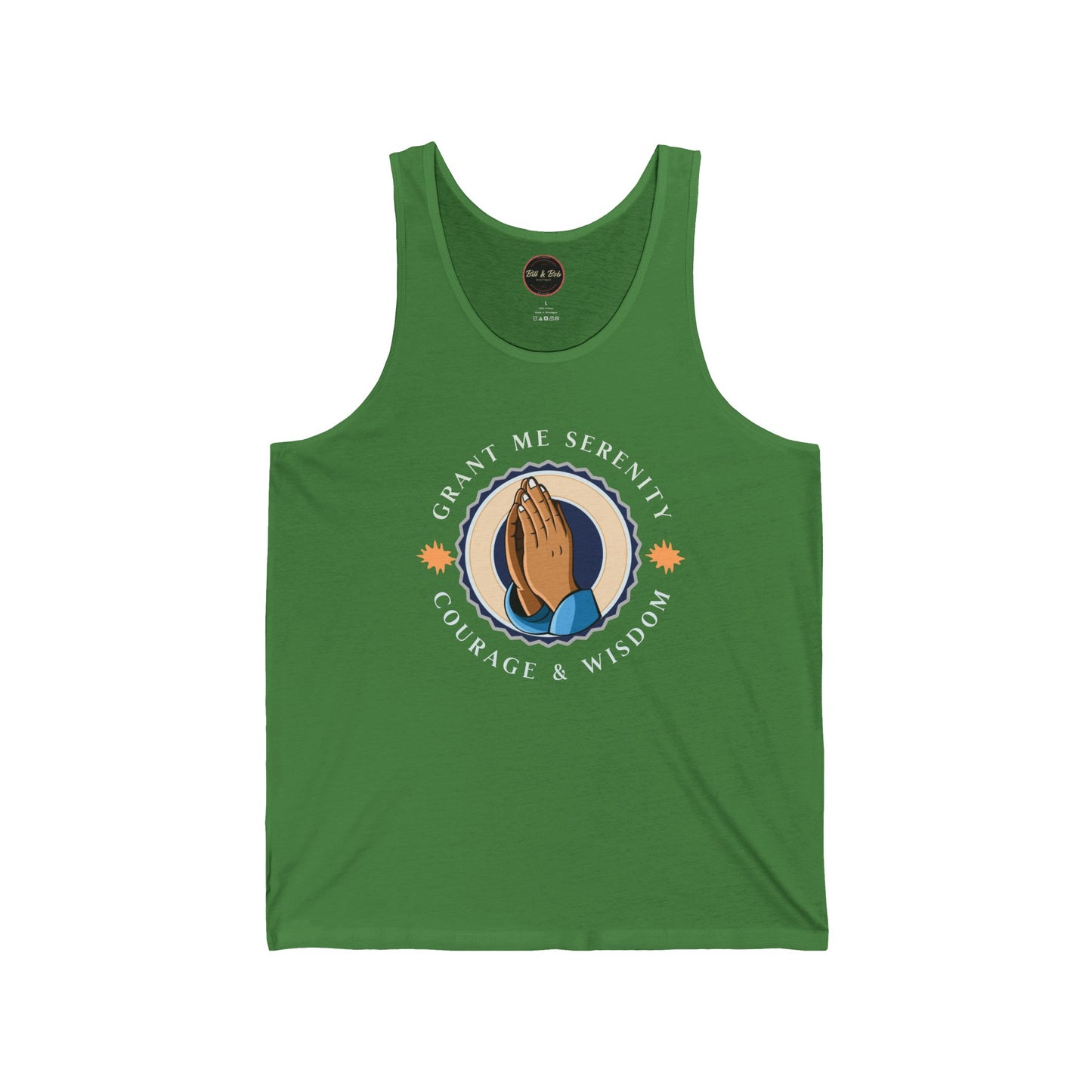 Serenity Courage Wisdom Unisex Jersey Tank