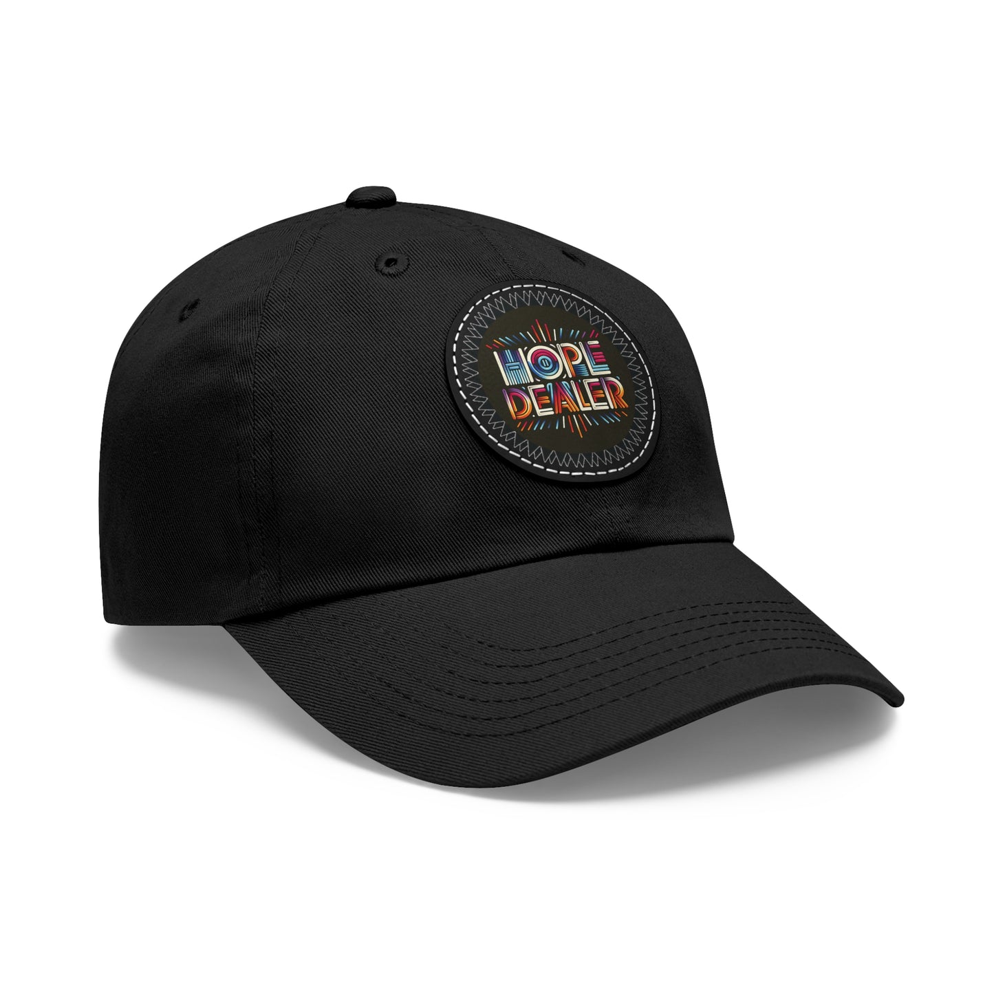 Hope Dealer Baseball Cap  Leather Patch (Round)