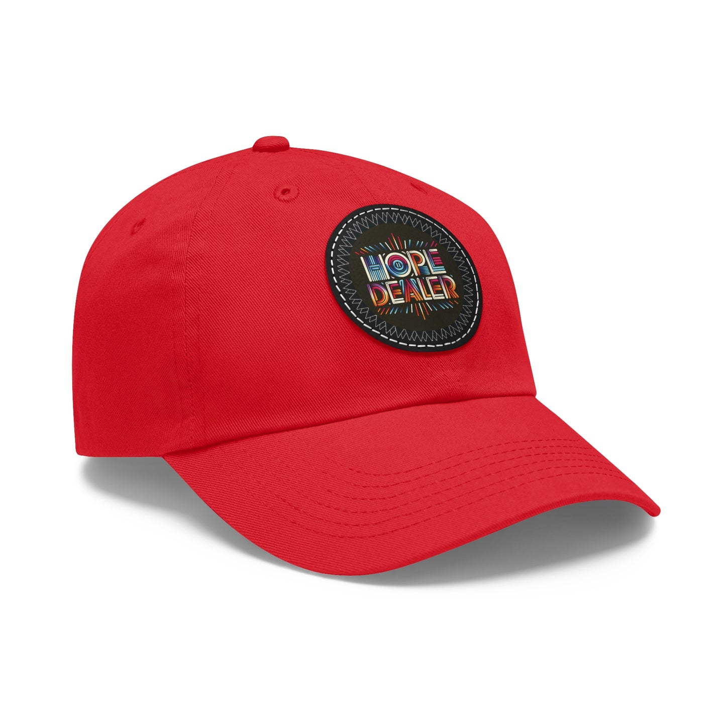 Hope Dealer Baseball Cap  Leather Patch (Round)