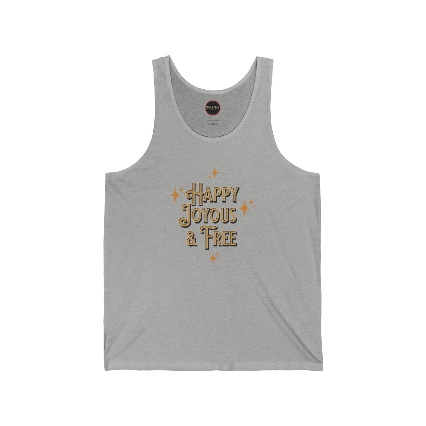 Happy Joyous & Free Unisex Jersey Tank