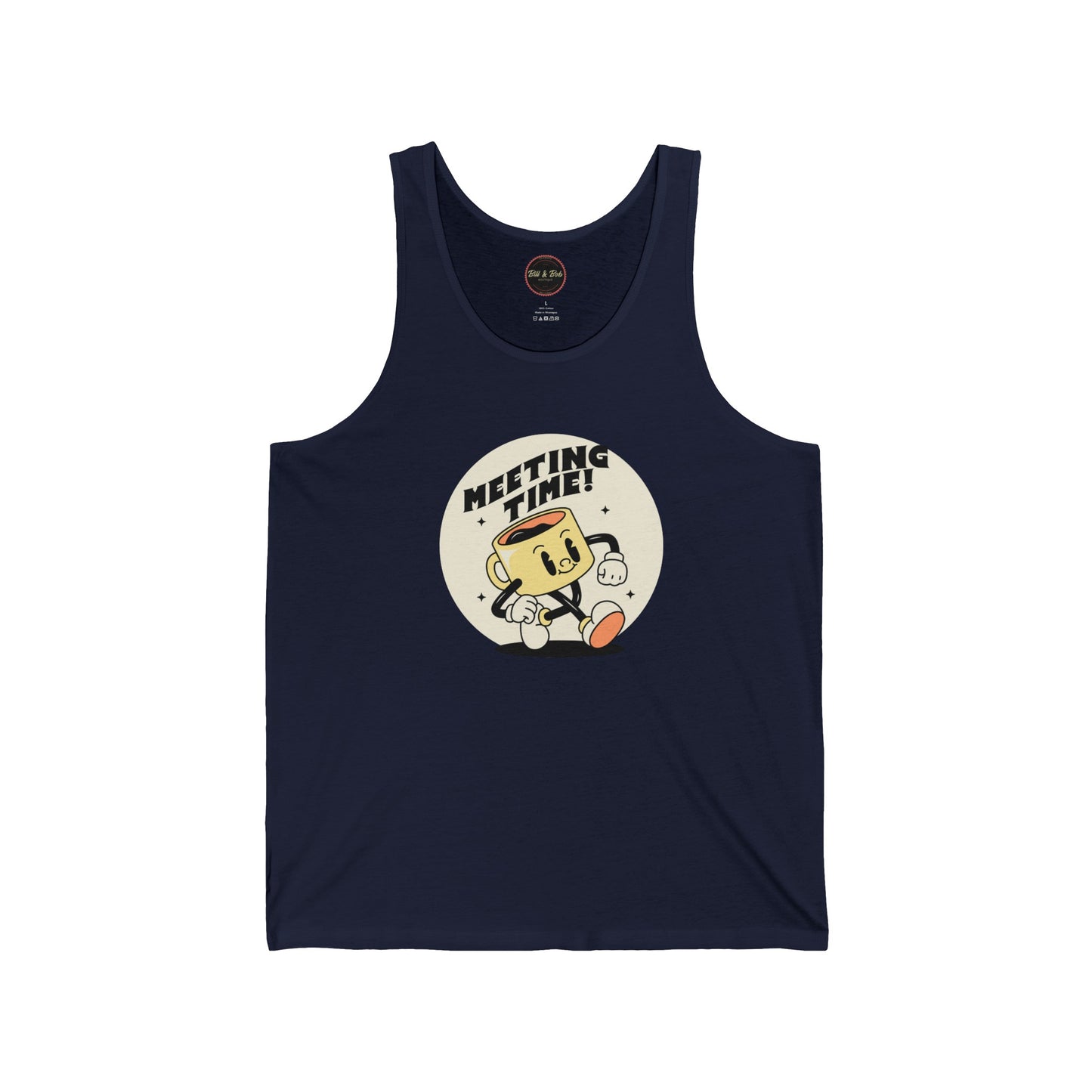 Meeting Time Unisex Jersey Tank