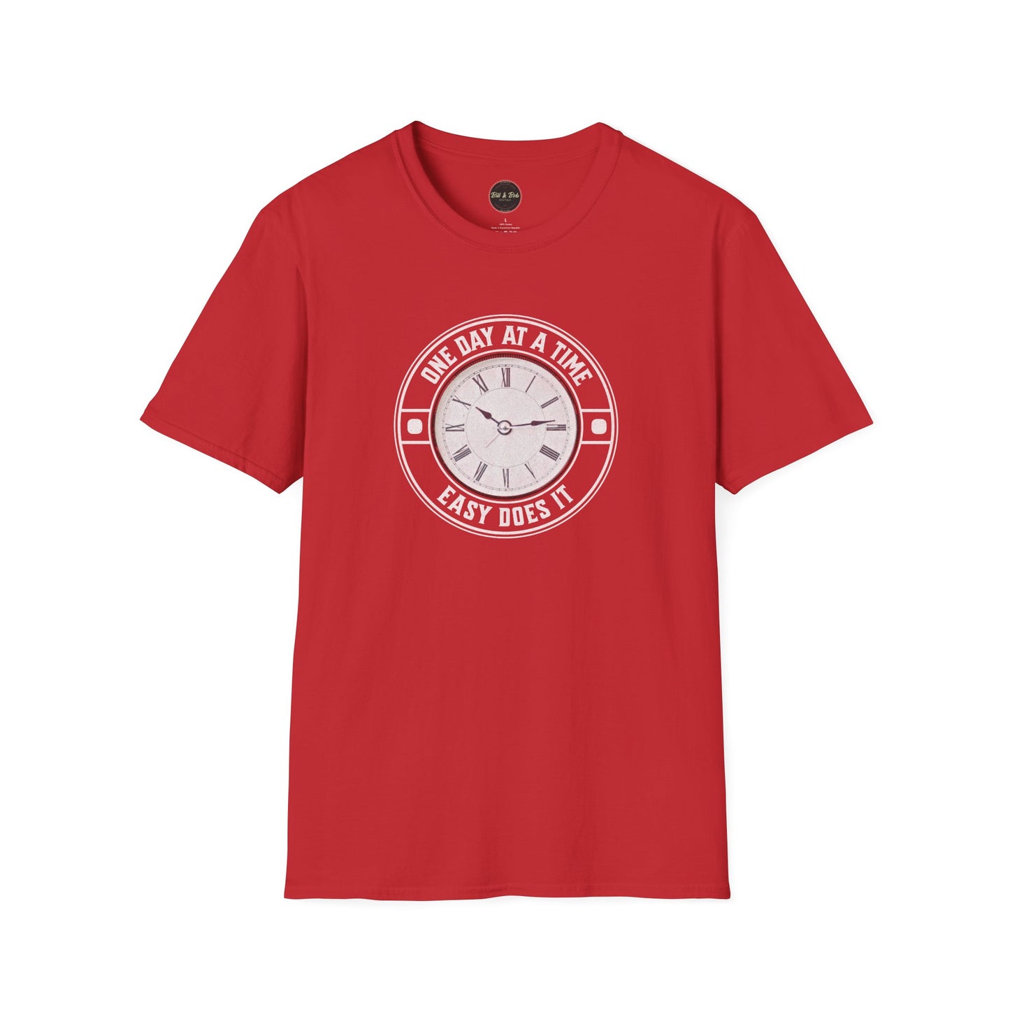 One Day Easy Does It Unisex Softstyle T-Shirt