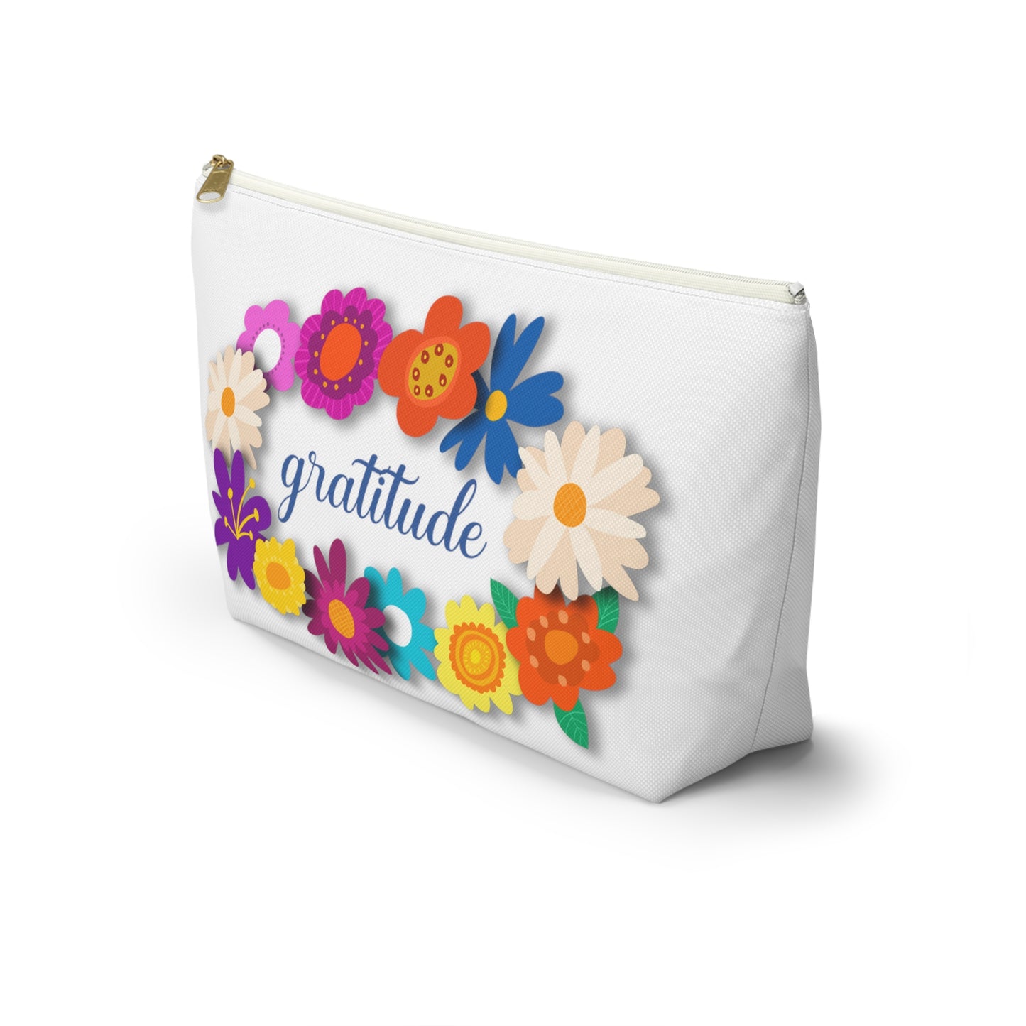 Gratitude Accessory Pouch w T-bottom