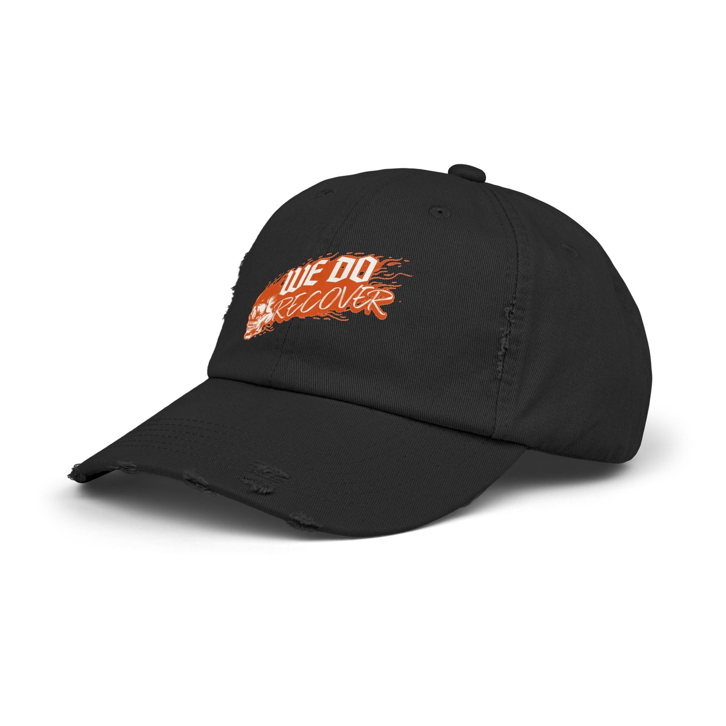We Do Recover Unisex Distressed Cap