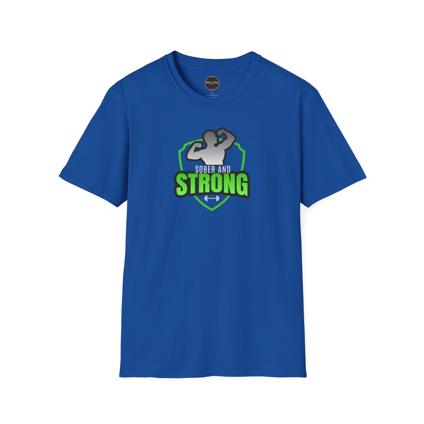 Sober and Strong Unisex Softstyle T-Shirt