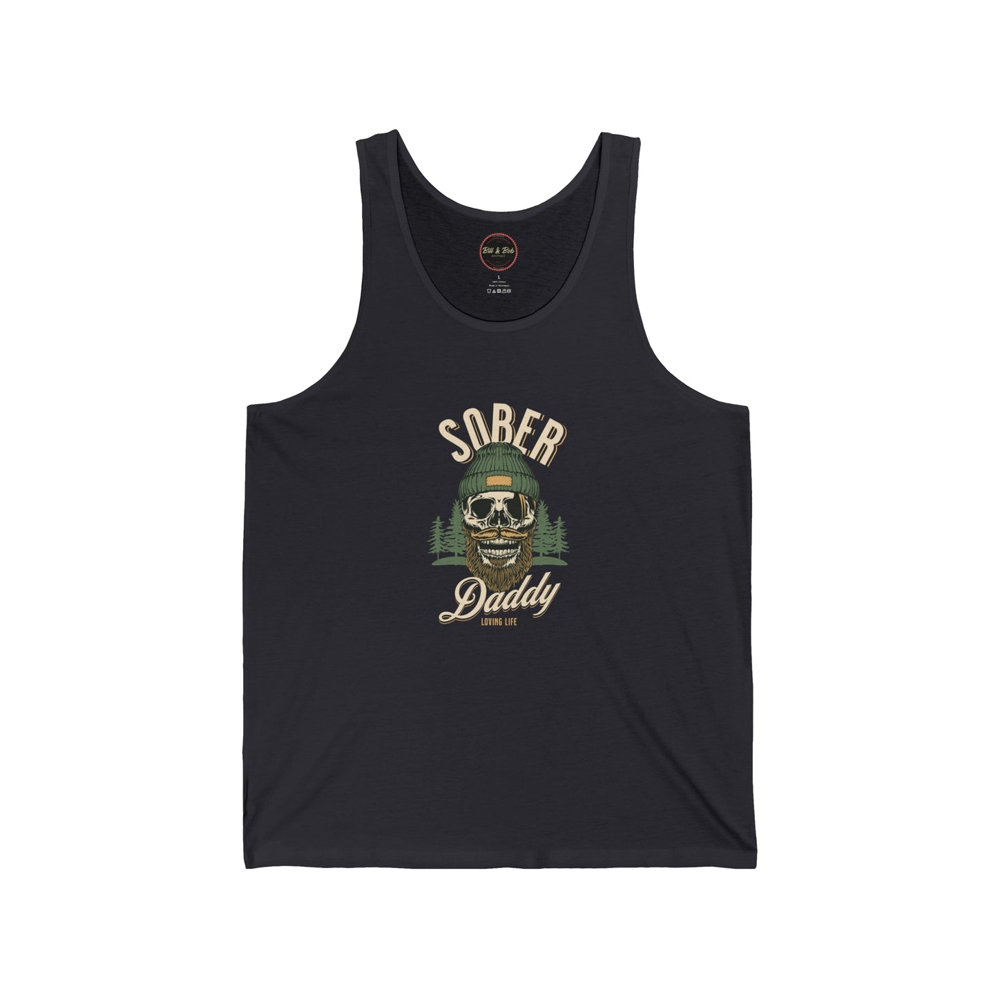 Sober Daddy Unisex Jersey Tank