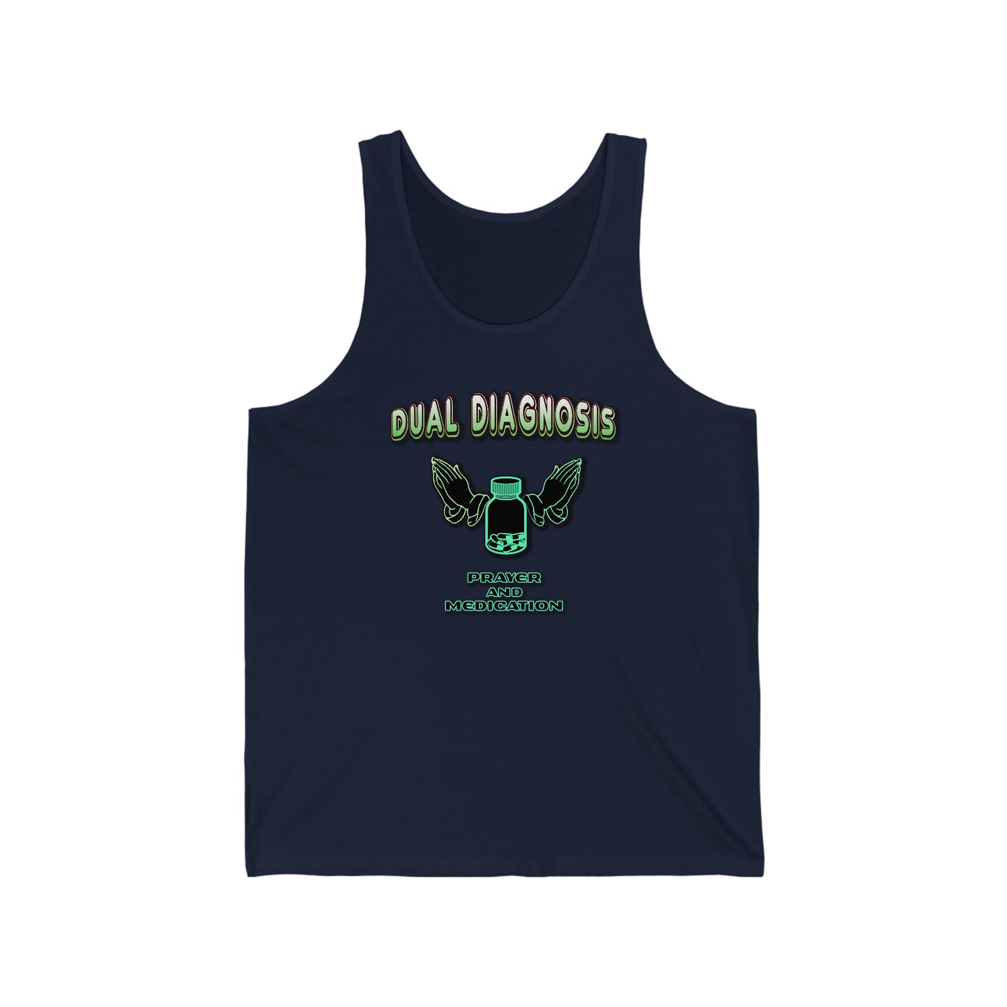 Dual Diagnosis Unisex Jersey Tank