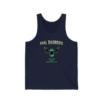 Dual Diagnosis Unisex Jersey Tank