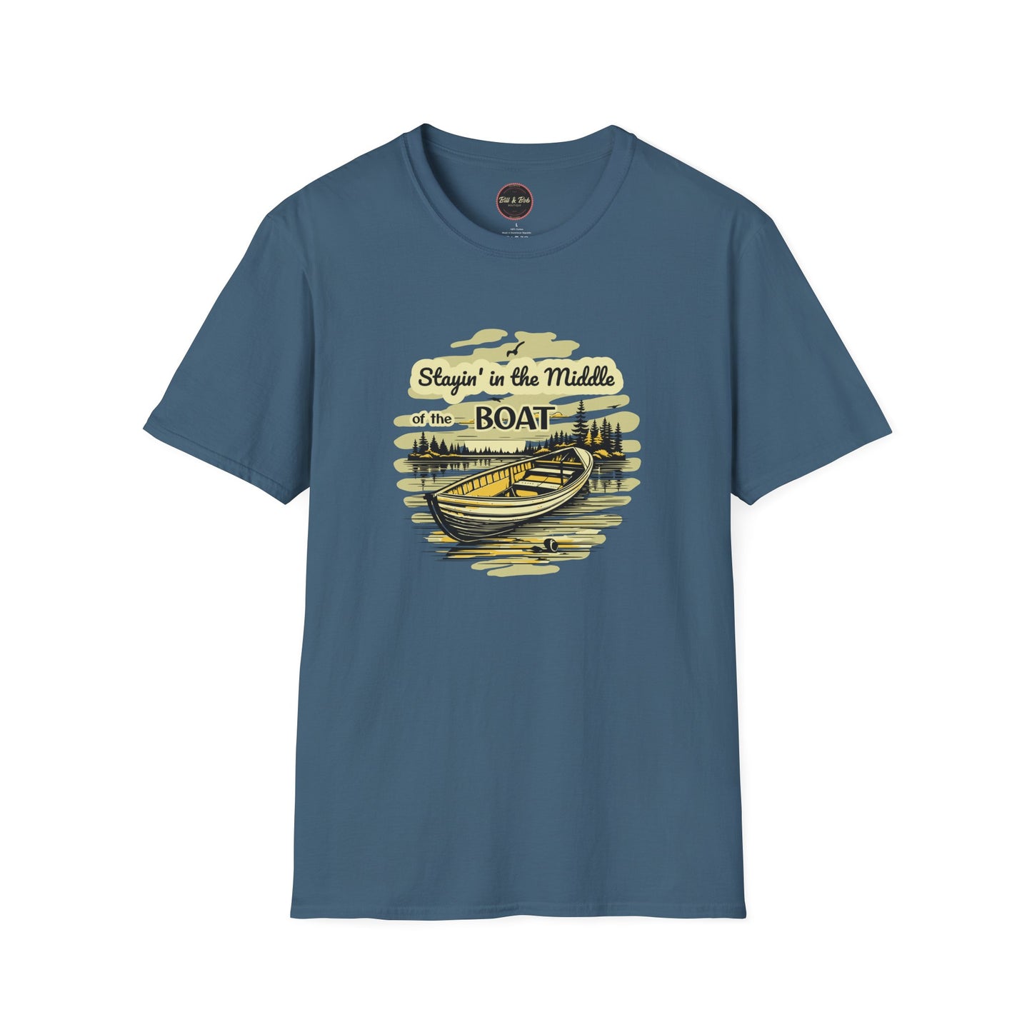 Middle of the Boat Unisex Softstyle T-Shirt