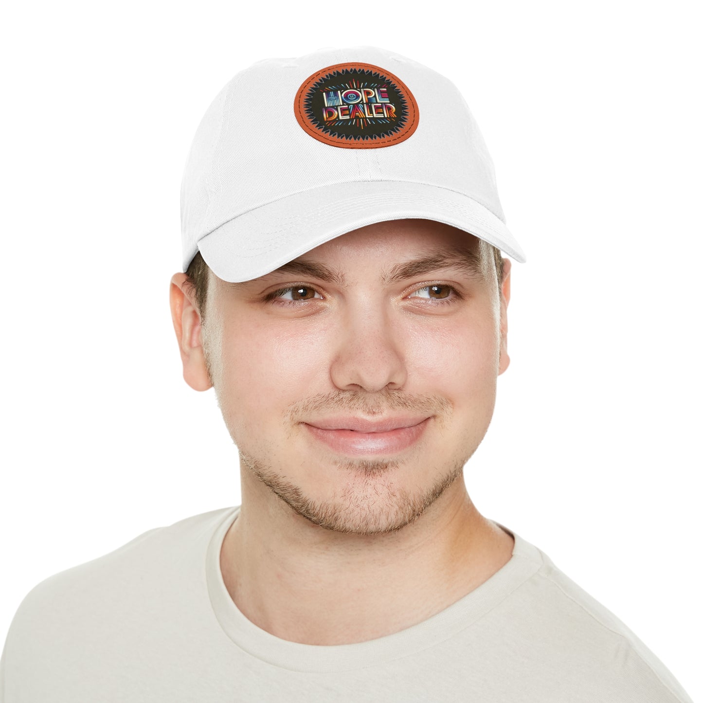 Hope Dealer Baseball Cap  Leather Patch (Round)