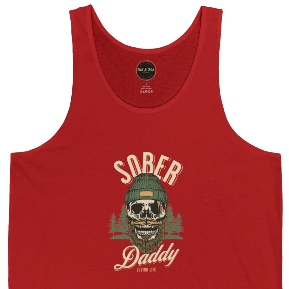 Sober Daddy Unisex Jersey Tank