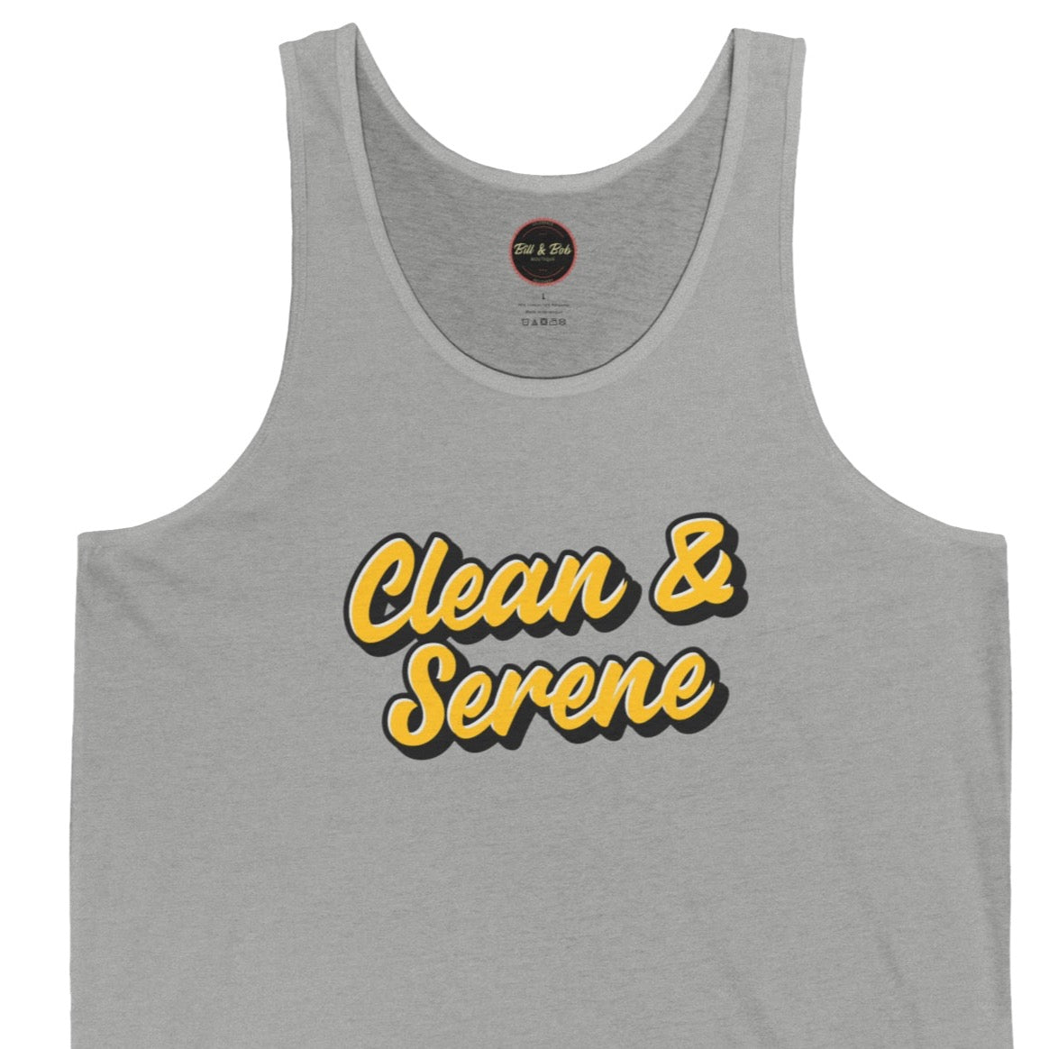 Clean and Serene Unisex Jersey Tank