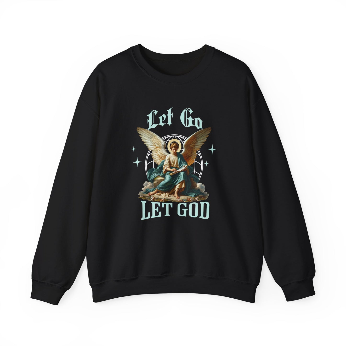 Let Go Let God Unisex Heavy Blend™ Crewneck Sweatshirt