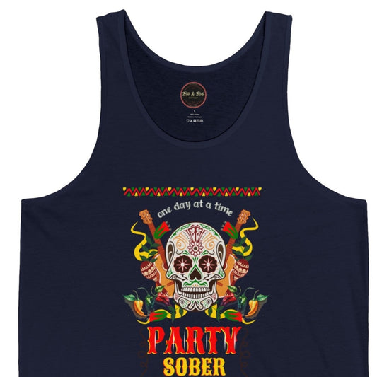 Party Sober Unisex Jersey Tank