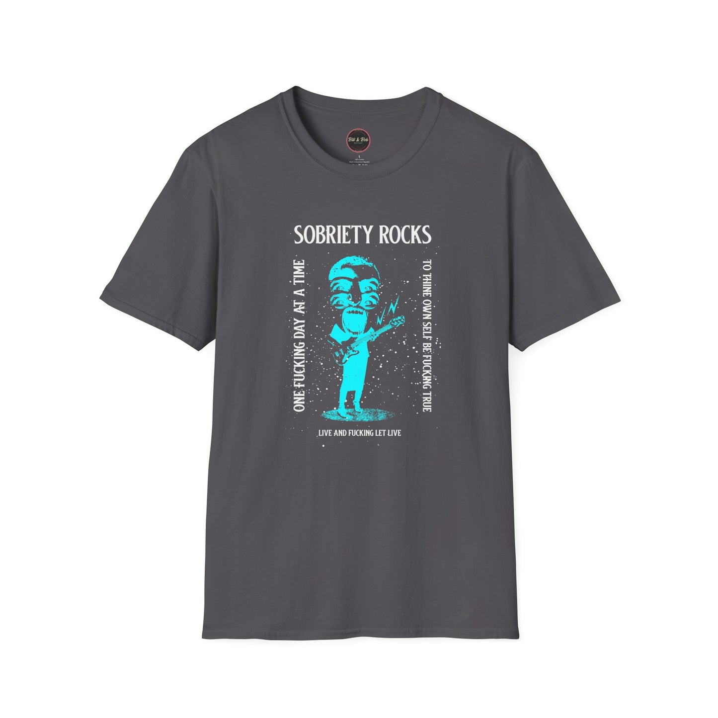 Sobriety Rocks Unisex Softstyle T-Shirt