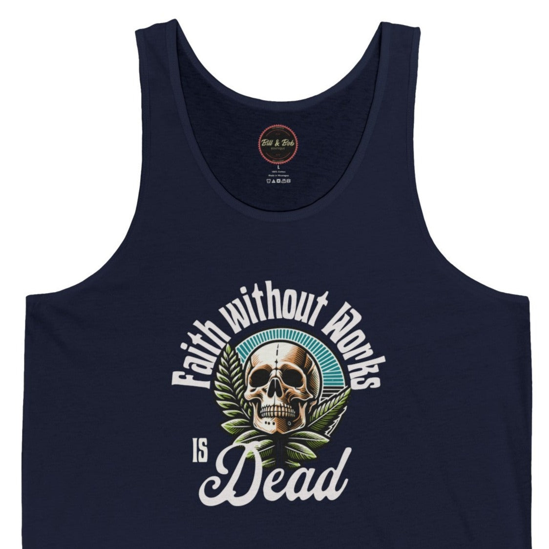 Faith without Works Unisex Jersey Tank