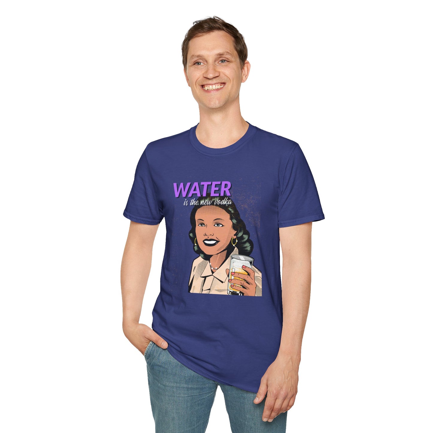 Water is the New Vodka Unisex Softstyle T-Shirt
