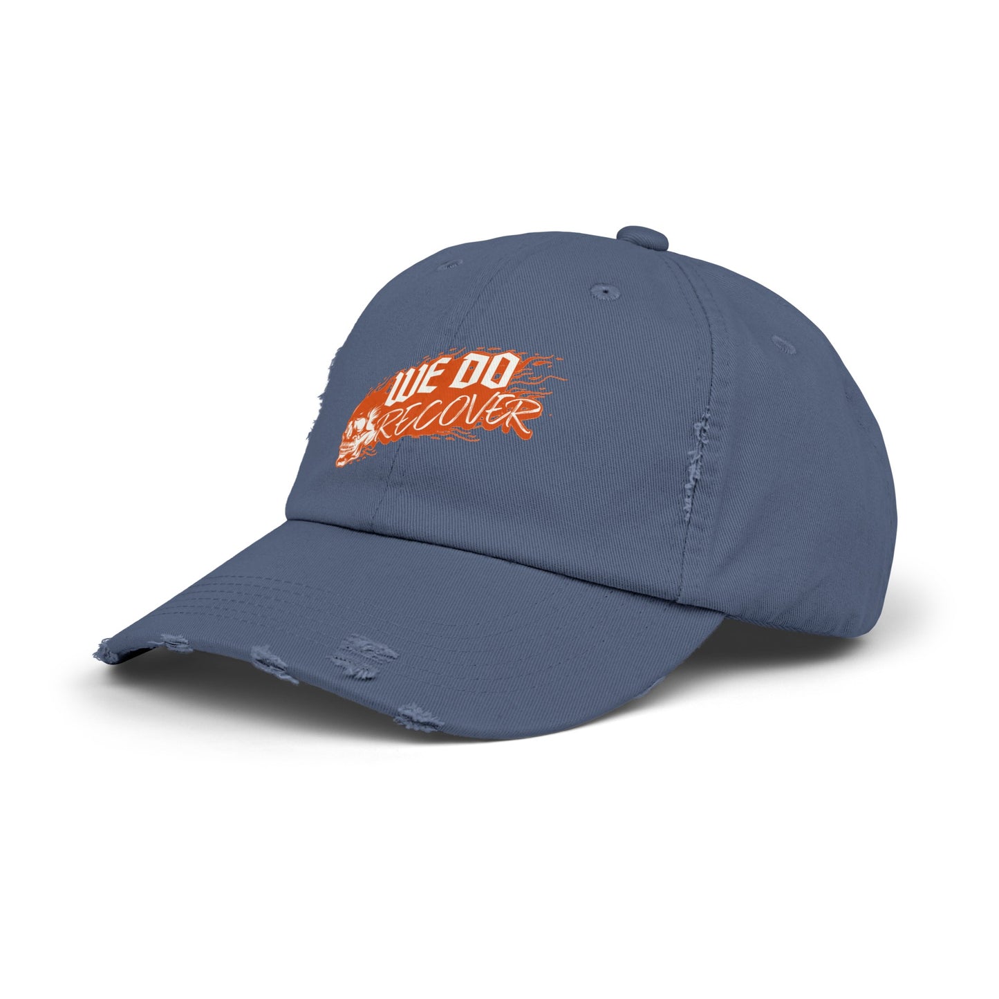 We Do Recover Unisex Distressed Cap