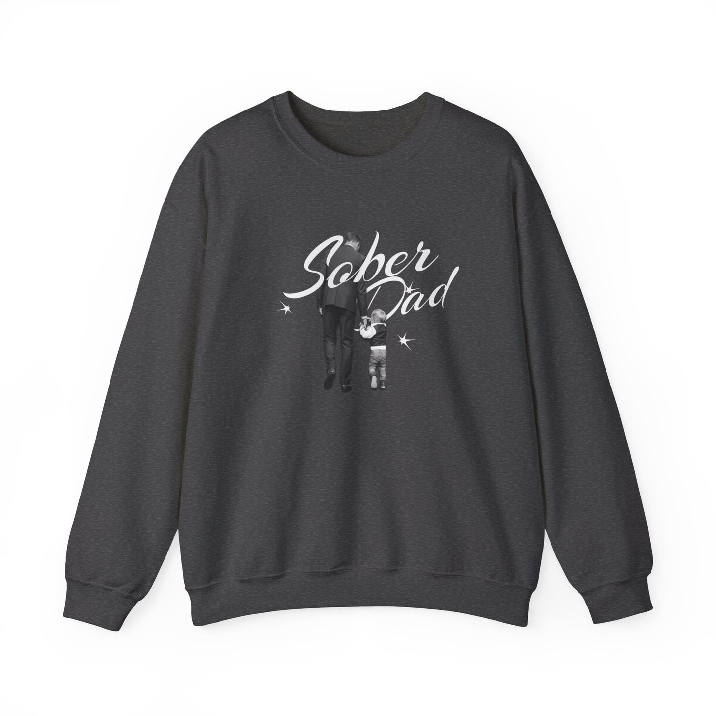 Sober Dad Unisex Heavy Blend™ Crewneck Sweatshirt