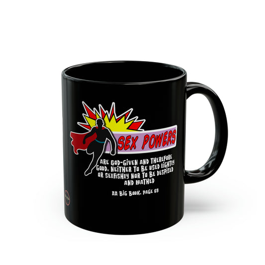 Sex Powers Black Mug (11oz, 15oz)