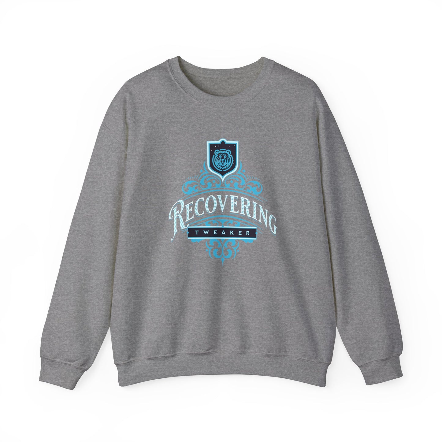 Recovering Tweaker Unisex Heavy Blend™ Crewneck Sweatshirt