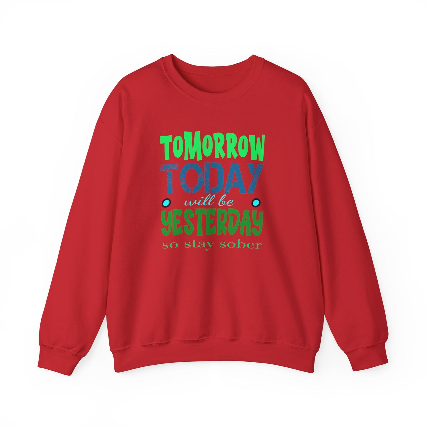 Tomorrow Today Yesterday Unisex Heavy Blend™ Crewneck Sweatshirt