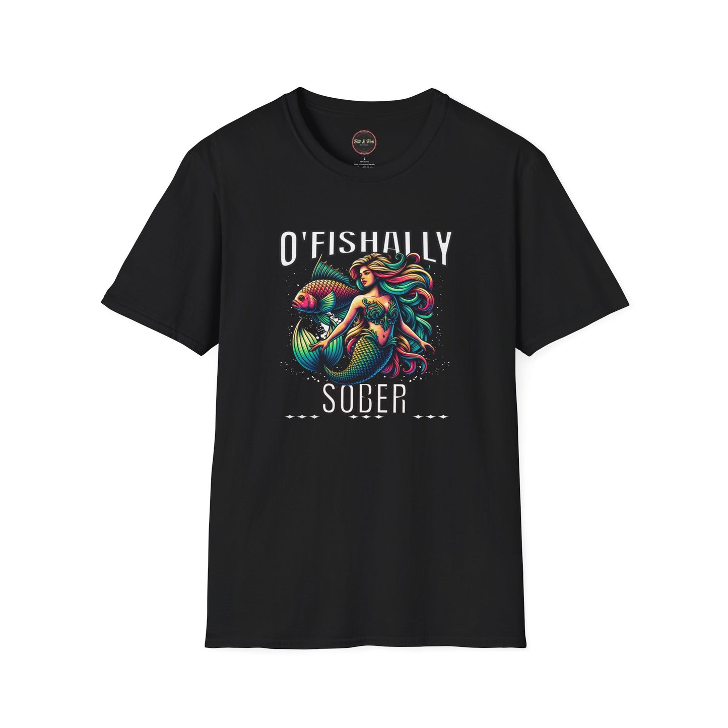 O'Fishally Sober Unisex Softstyle T-Shirt