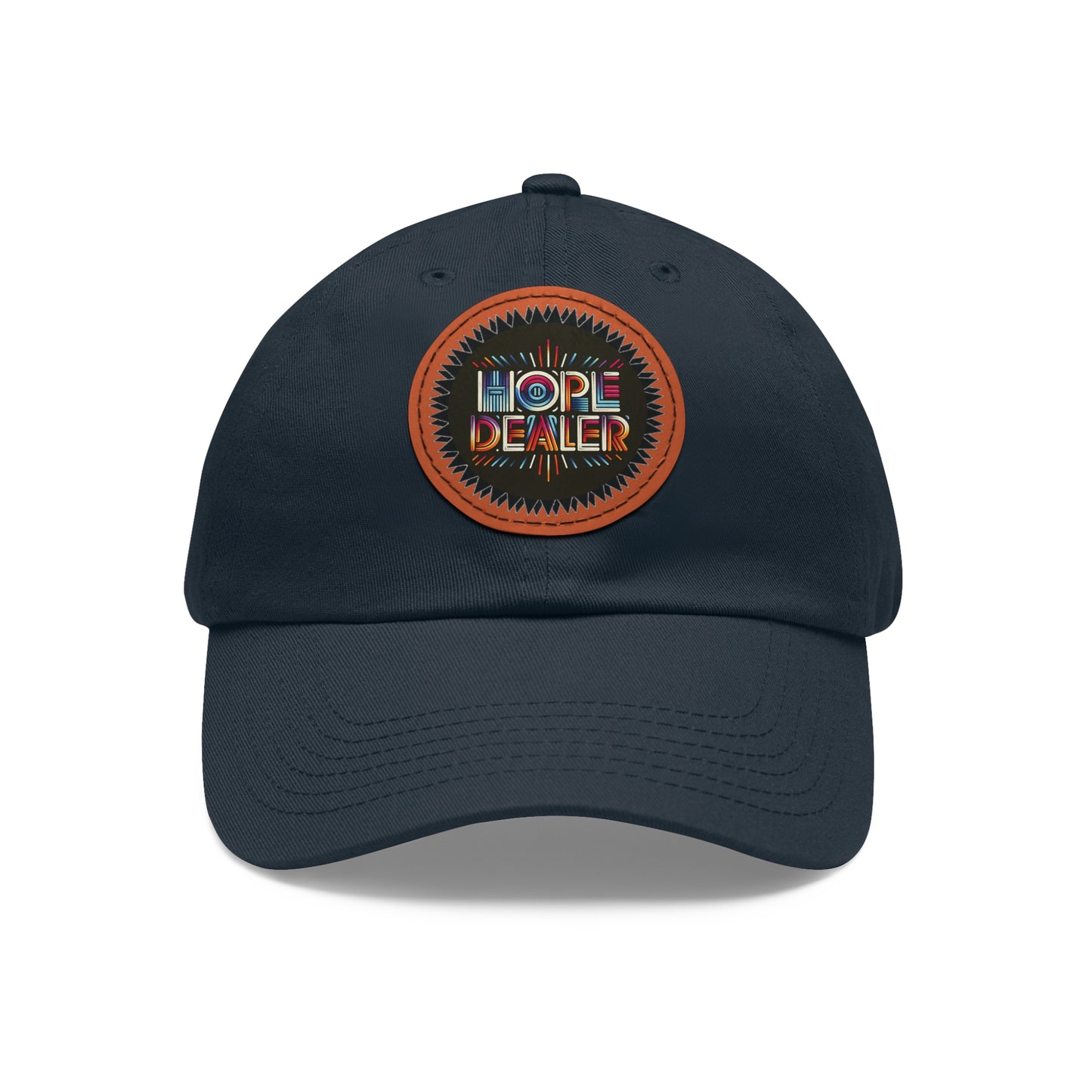 Hope Dealer Baseball Cap  Leather Patch (Round)