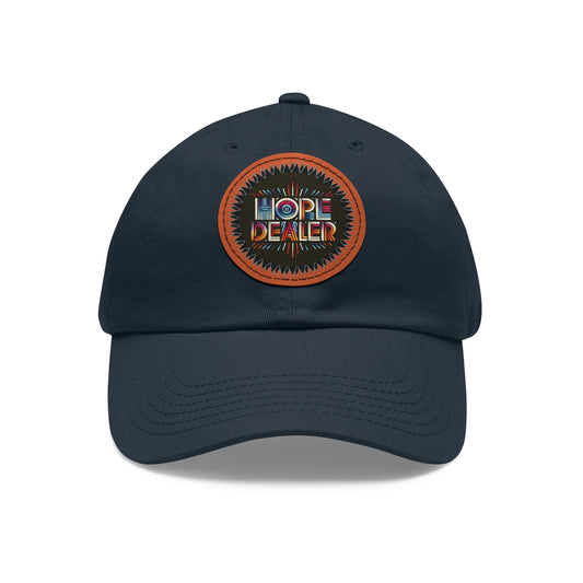 Hope Dealer Baseball Cap  Leather Patch (Round)