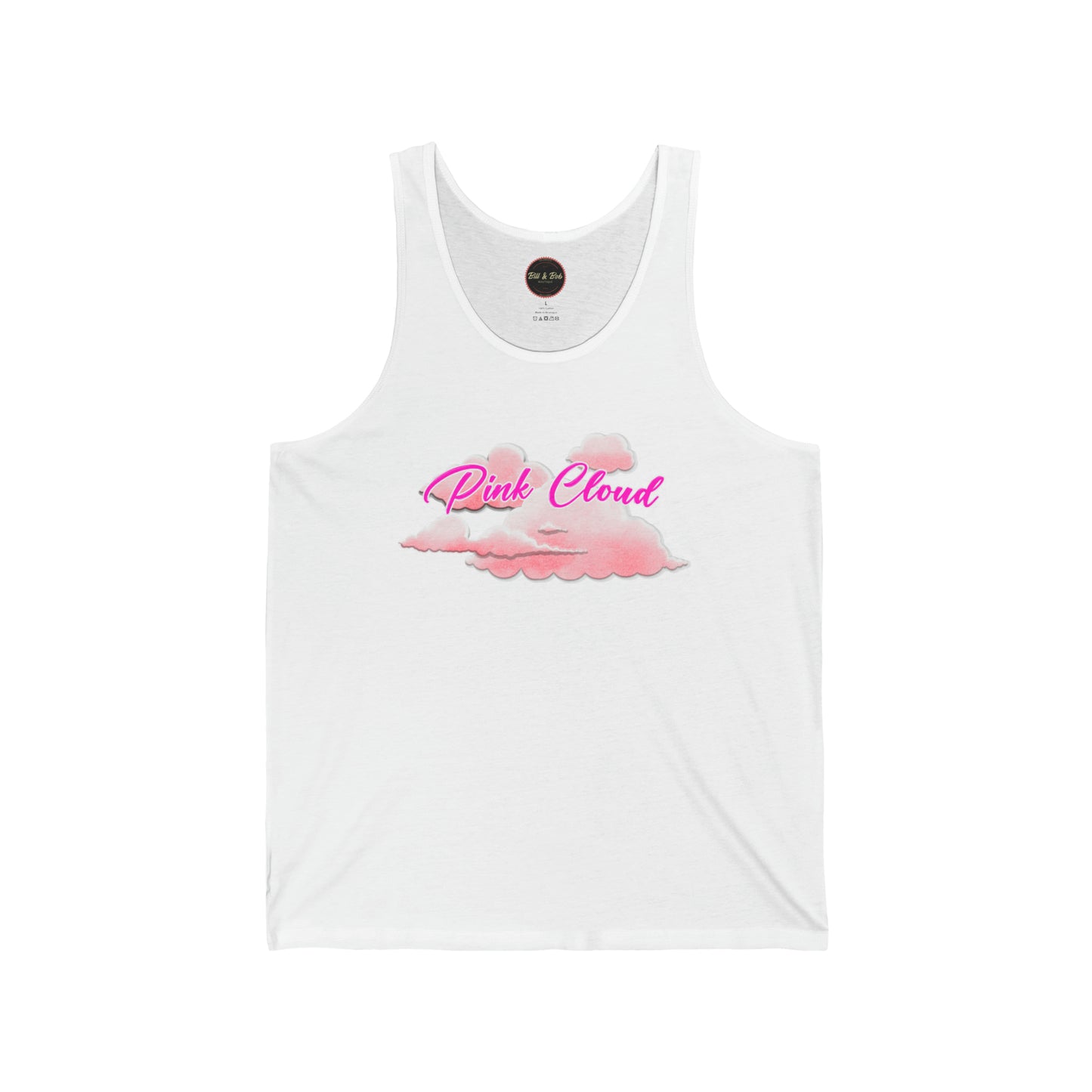 Pink Cloud Unisex Jersey Tank