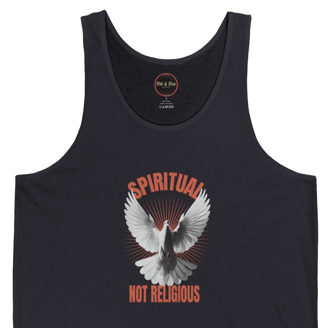 Spiritual not Religious Unisex Jersey Tank