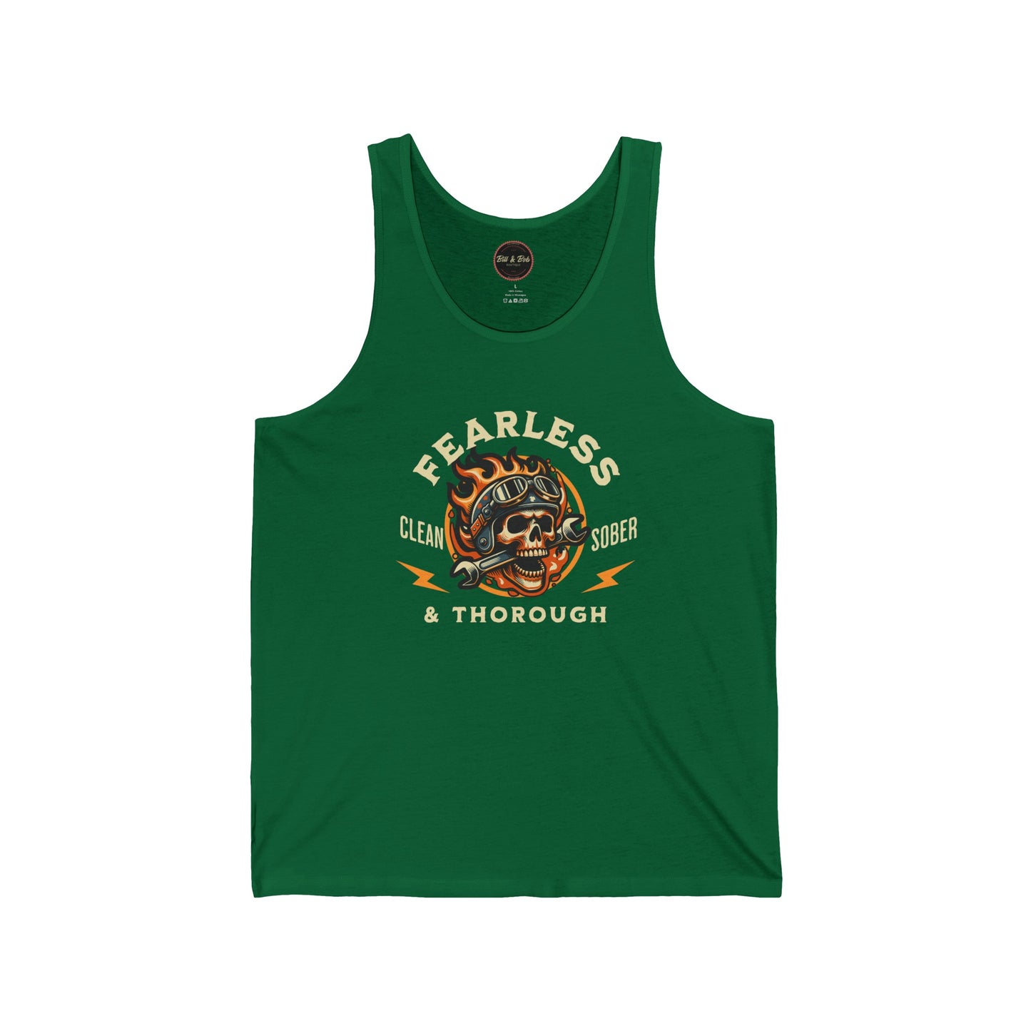 Fearless and Thorough Unisex Jersey Tank