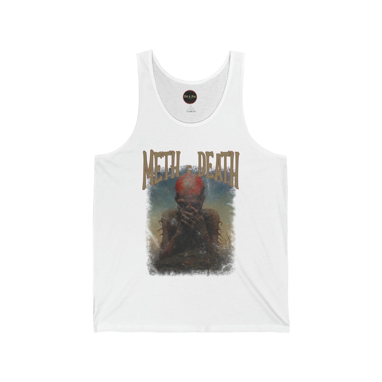 Meth = Death Unisex Jersey Tank