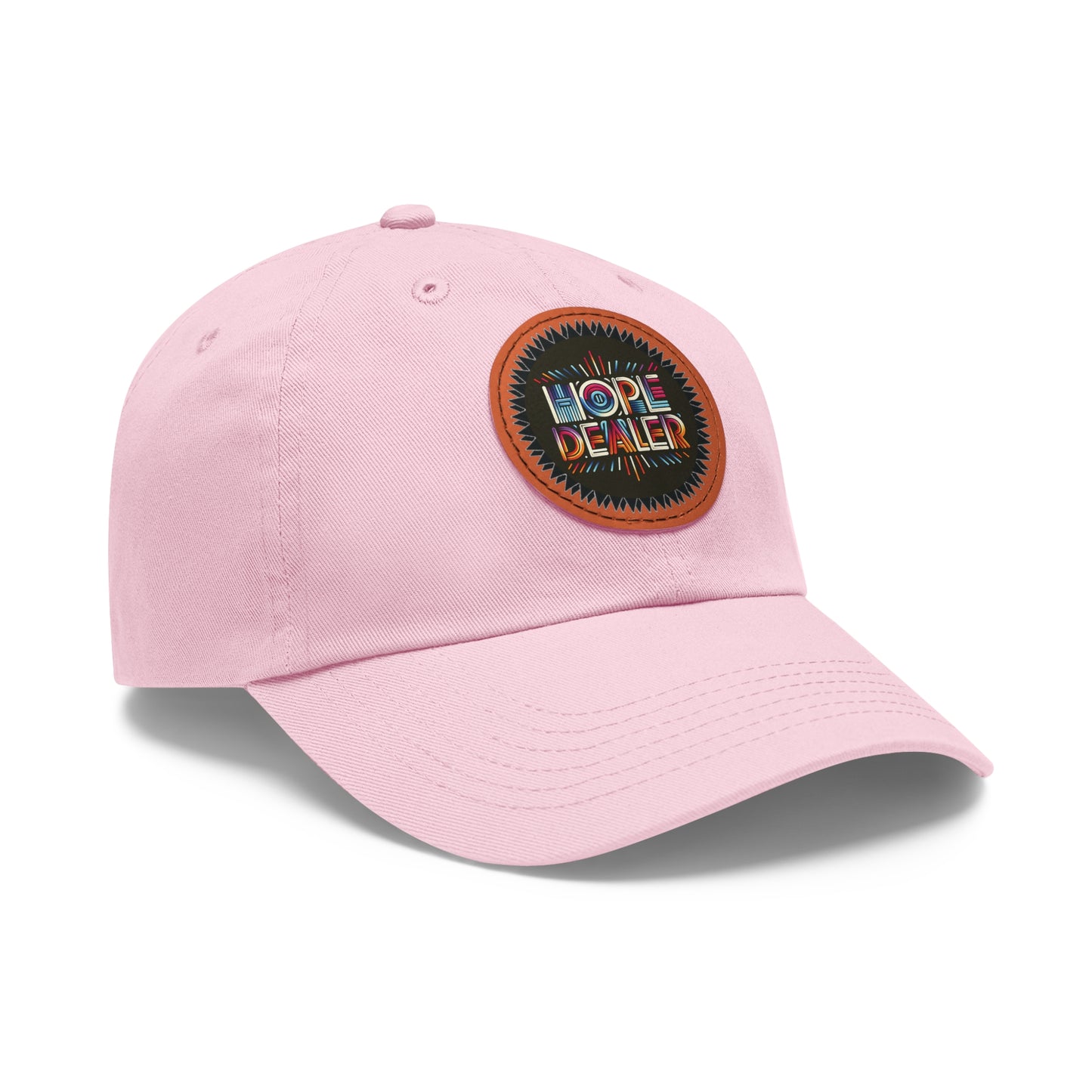 Hope Dealer Baseball Cap  Leather Patch (Round)