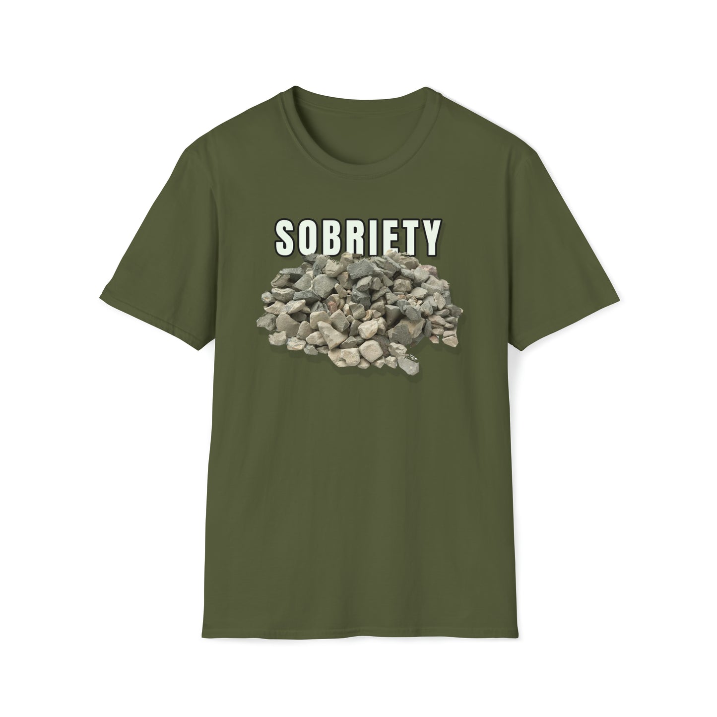 Sobriety Rocks Unisex Softstyle T-Shirt