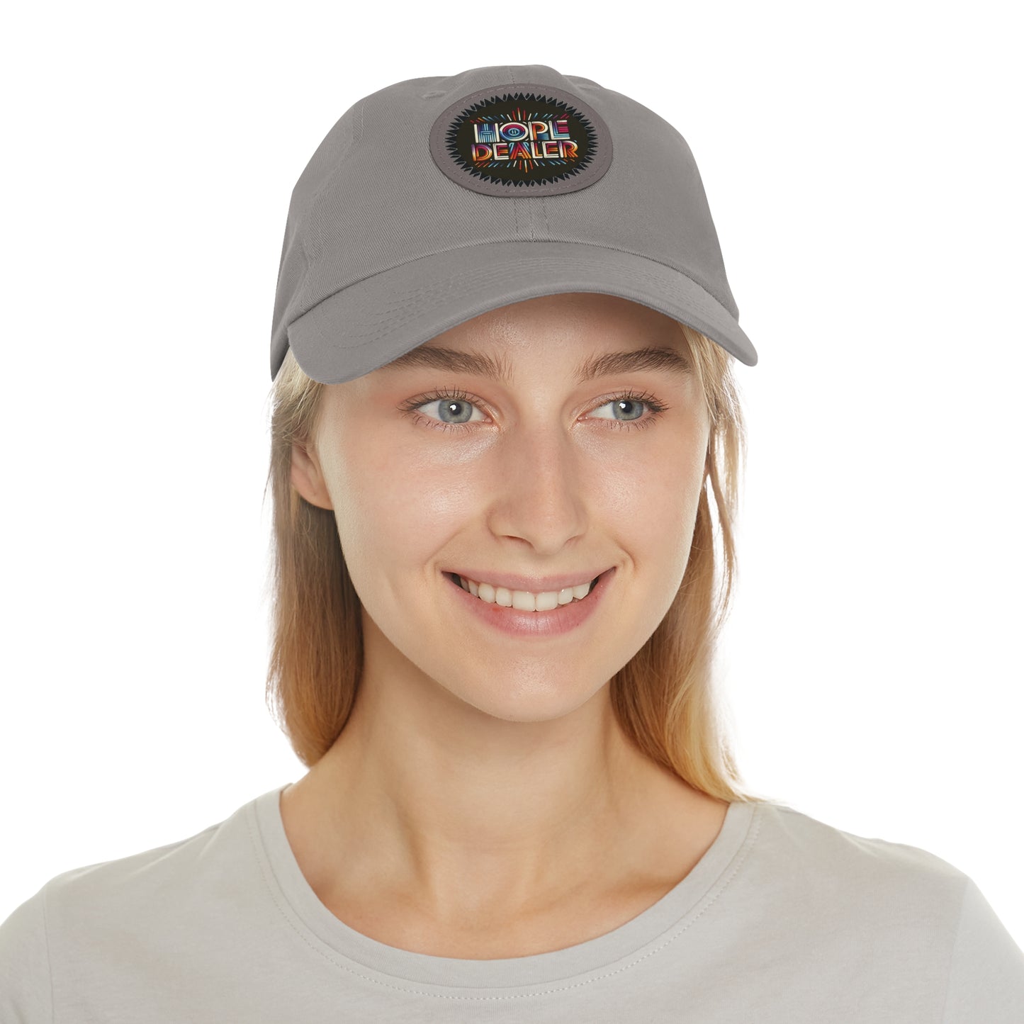 Hope Dealer Baseball Cap  Leather Patch (Round)