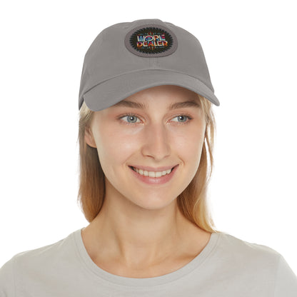 Hope Dealer Baseball Cap  Leather Patch (Round)