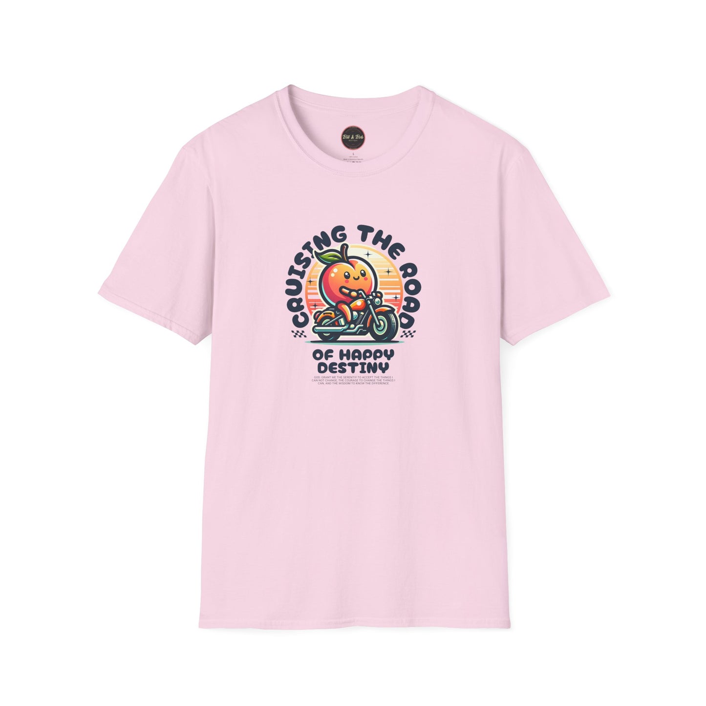 Cruising the Road of Happy Destiny Unisex Softstyle T-Shirt