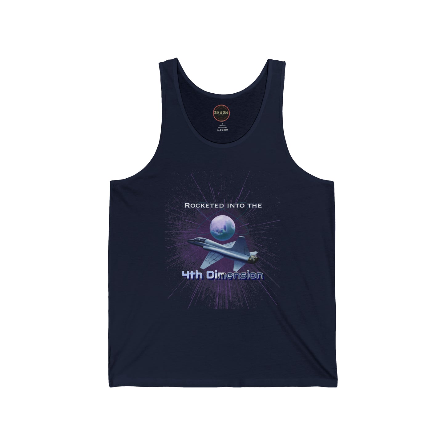 4th Dimension Unisex Jersey Tank