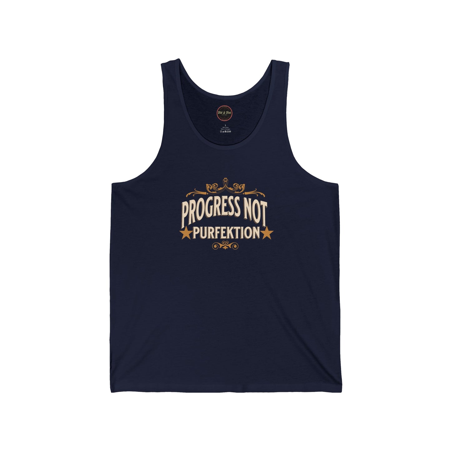 Progress Not Purfektion Fancy Unisex Jersey Tank