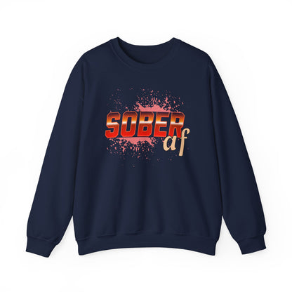 Sober AF Unisex Heavy Blend™ Crewneck Sweatshirt