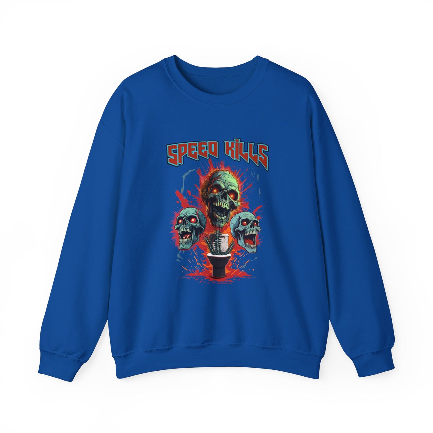 Speed Kills Unisex Heavy Blend™ Crewneck Sweatshirt